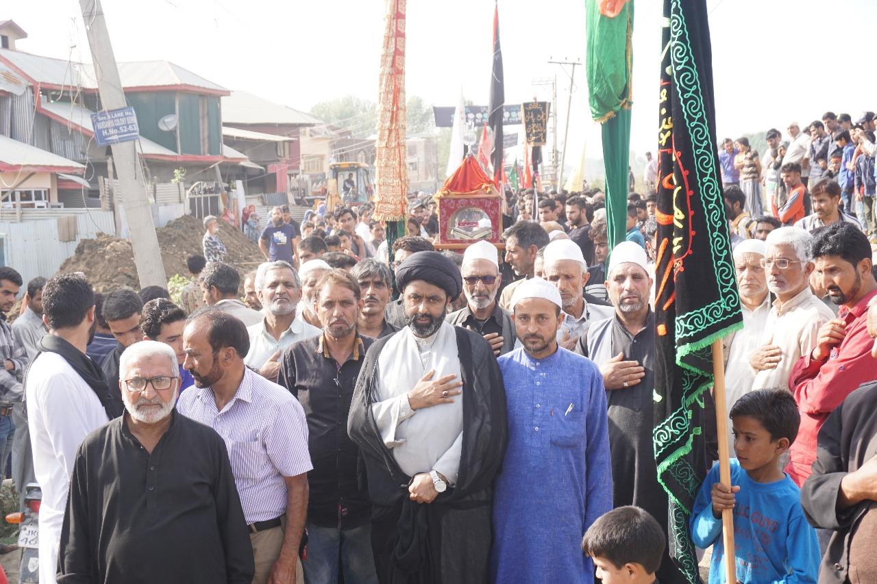 Muharam procession carried out in different parts of Kashmir