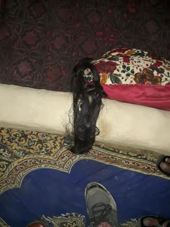 Protests in Kulgam village against braid cuttings