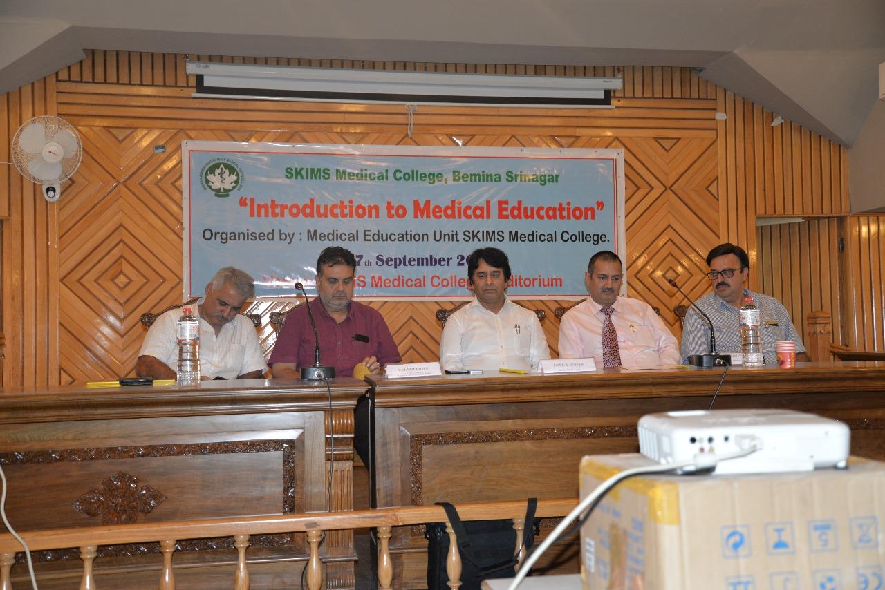 SKIMS Bemina organises CME on Basics of Medical Education