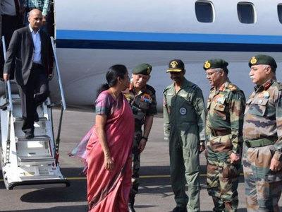 Defence Minister begins her 2-day maiden Kashmir visit