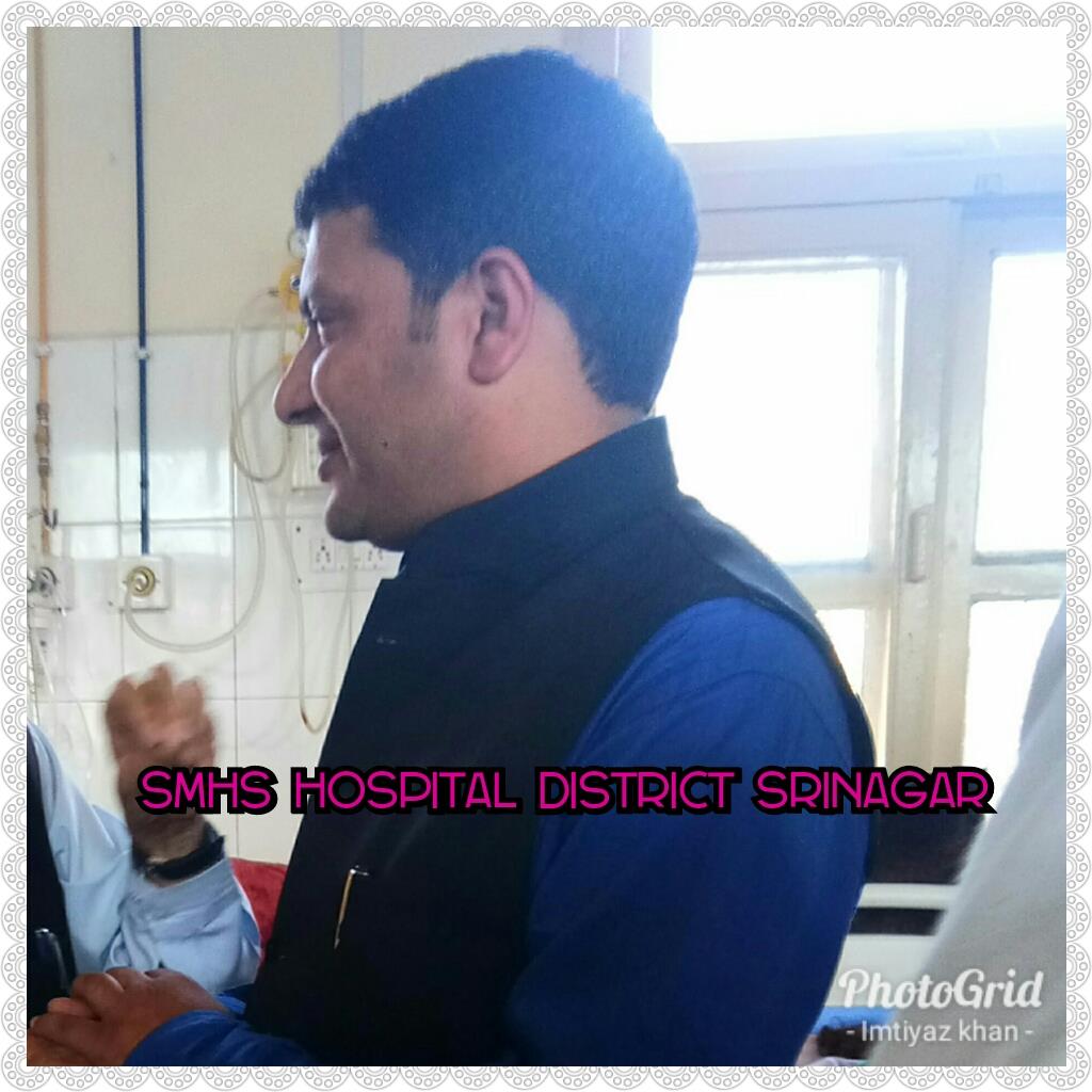 Congress leader for improving pateint-care at SMHS