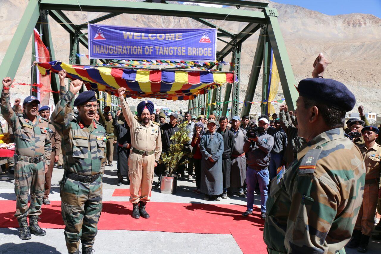 DGBR inaugurates another vital bridge in Leh