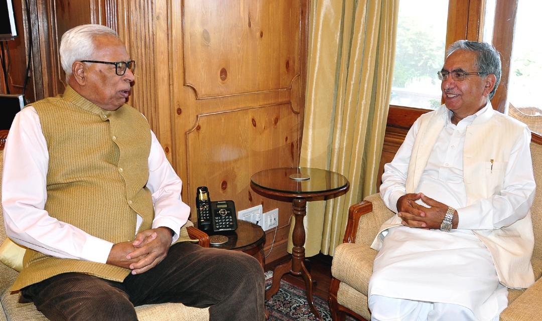 G H Mir calls on Governor