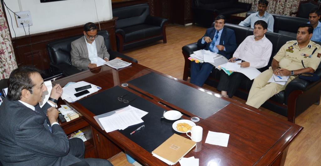 Div Com reviews arrangements for Amarnath Yatra-2018