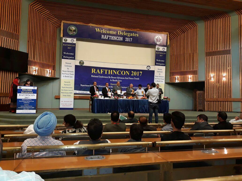 Department of Hospital Administration SKIMS hosts National Conference on recent advances & future trends in healthcare