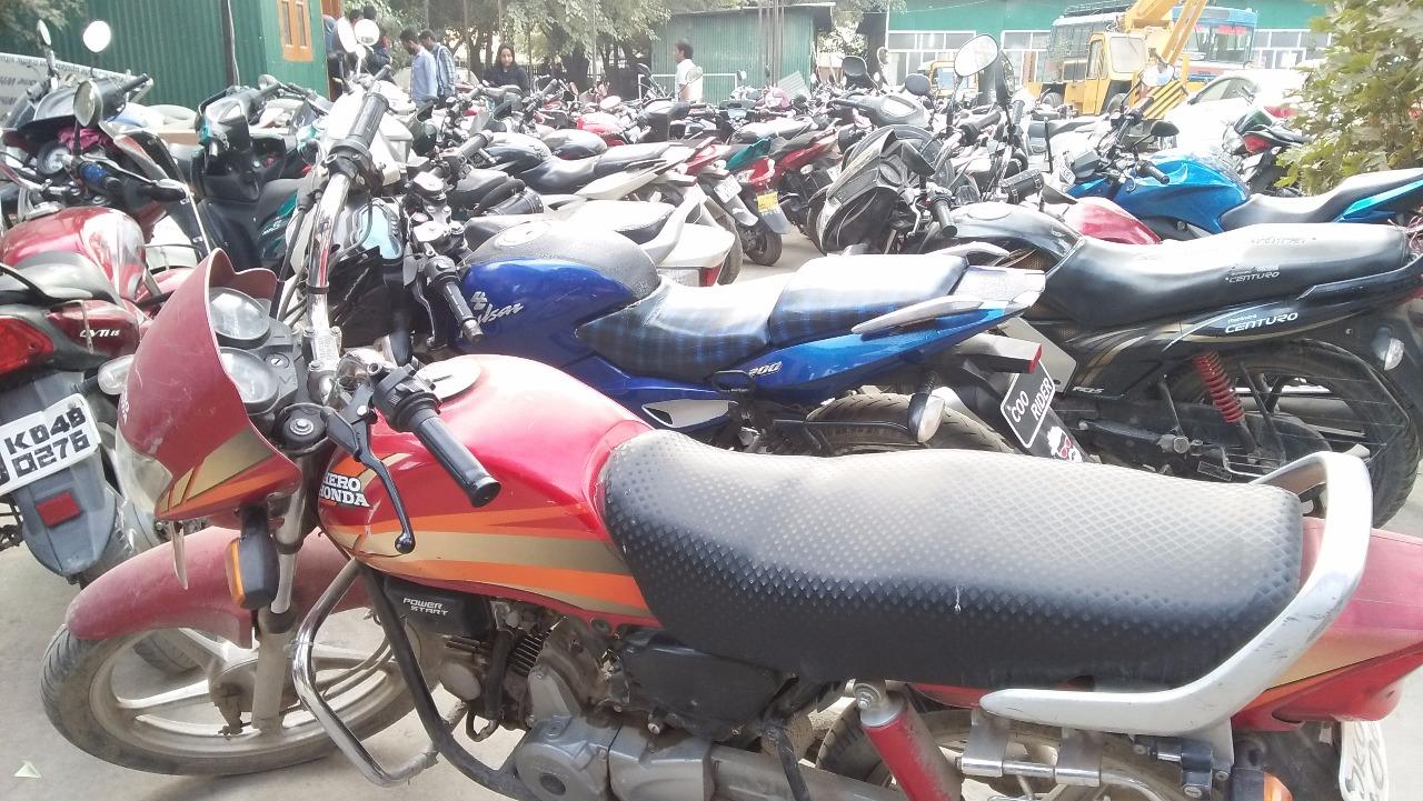 Traffic Police city seizes 84 vehicles, 391 challaned for wrong parking, overloading