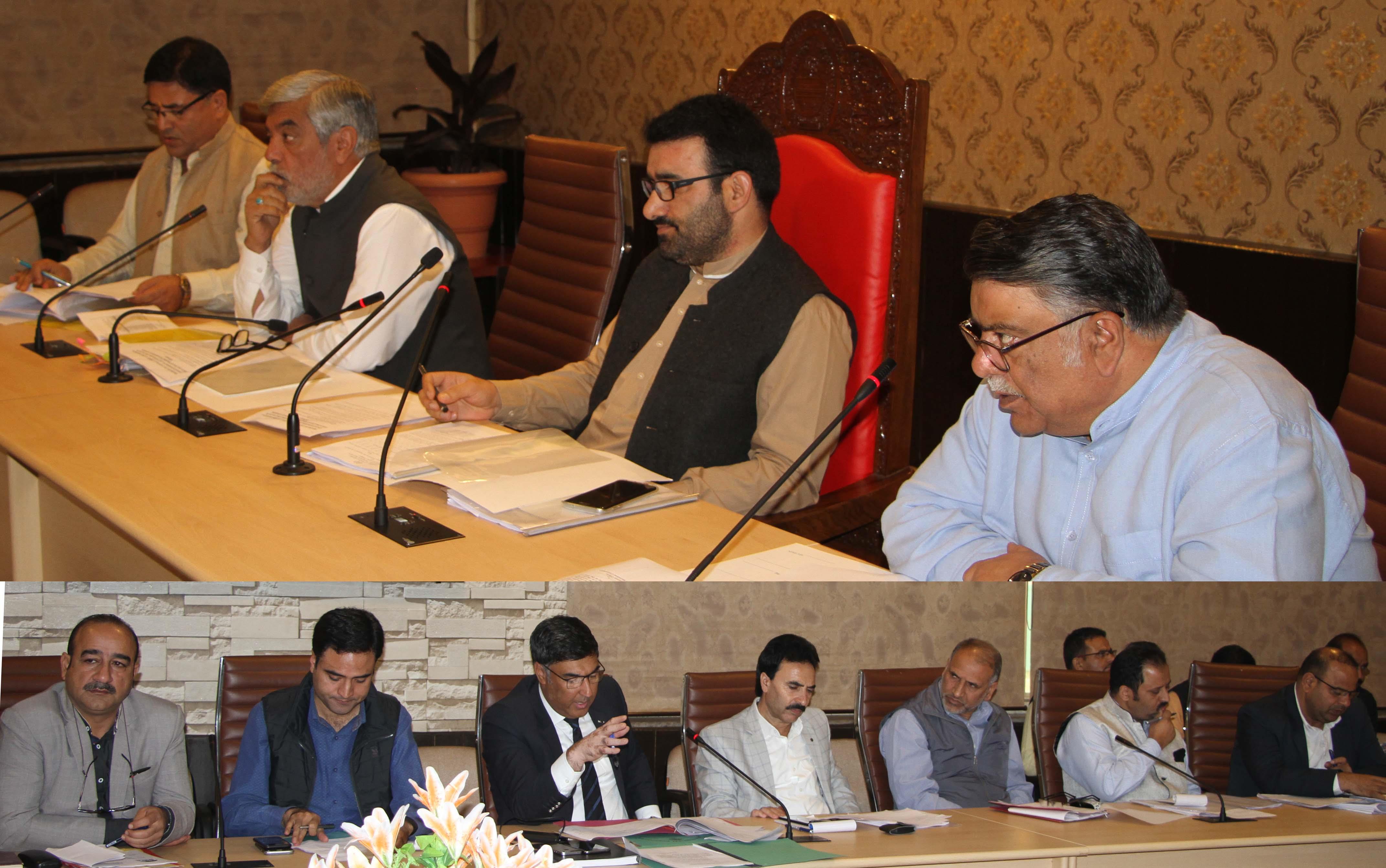 Qaiser Jamsheed Lone chairs DRSC-I meeting