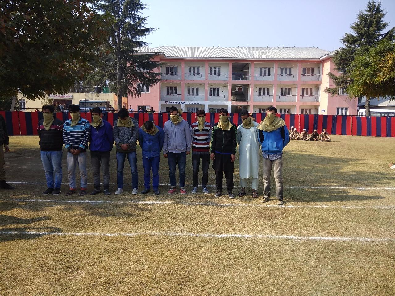 18 accused arrested on charges of assault on army men in Sheeri