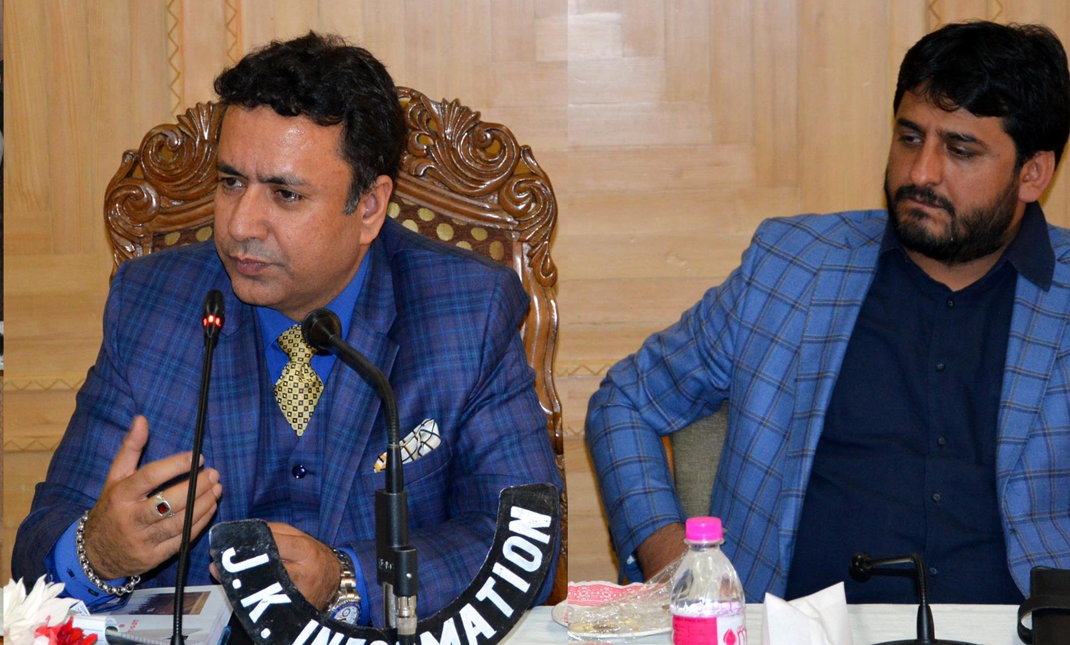 Zulfkar reviews implementation of Kupwara DDB decisions