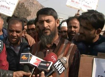 Quarry holders protest against banning of stone quarrying activities