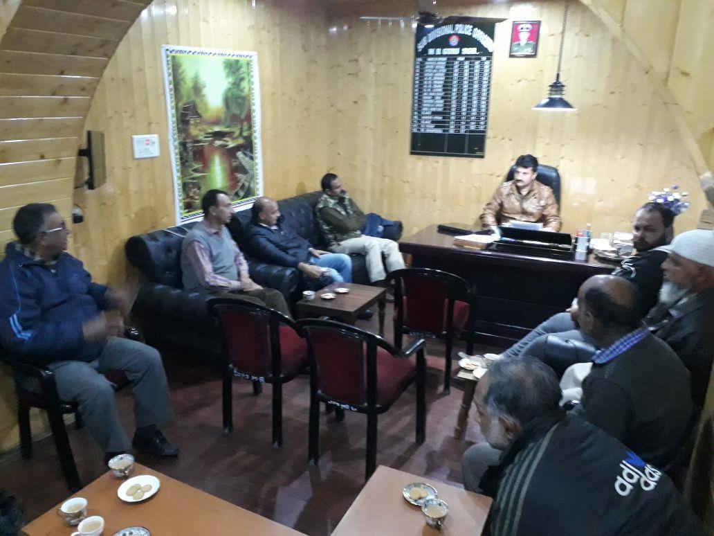 SDPO MR Gunj chairs PCPG meeting