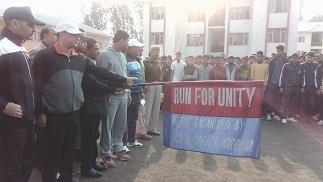 Kulgam Police organizes ‘Run for Unity’ to observe national unity day