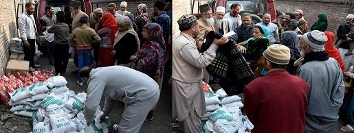 Darul Khair distributes relief among Nowshera fire victims