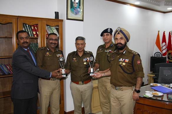 JK Police secures 2nd runner up in All India Police Golf Competition