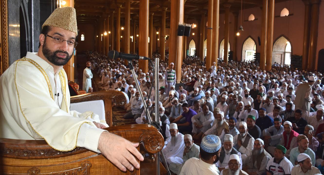 Friday prayers at Jamia Masjid will be offered at 01:30
