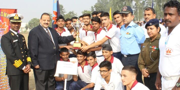 Sainik School Nagrota wins Sahodaya Athletic championship