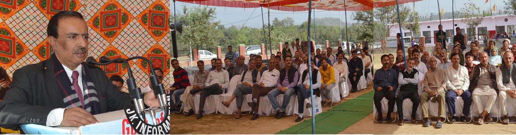 Govt for safe return of Kashmiri Pandits to Valley: Mattoo