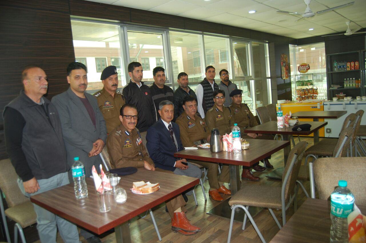 DGP visits ZPHQ complex Srinagar