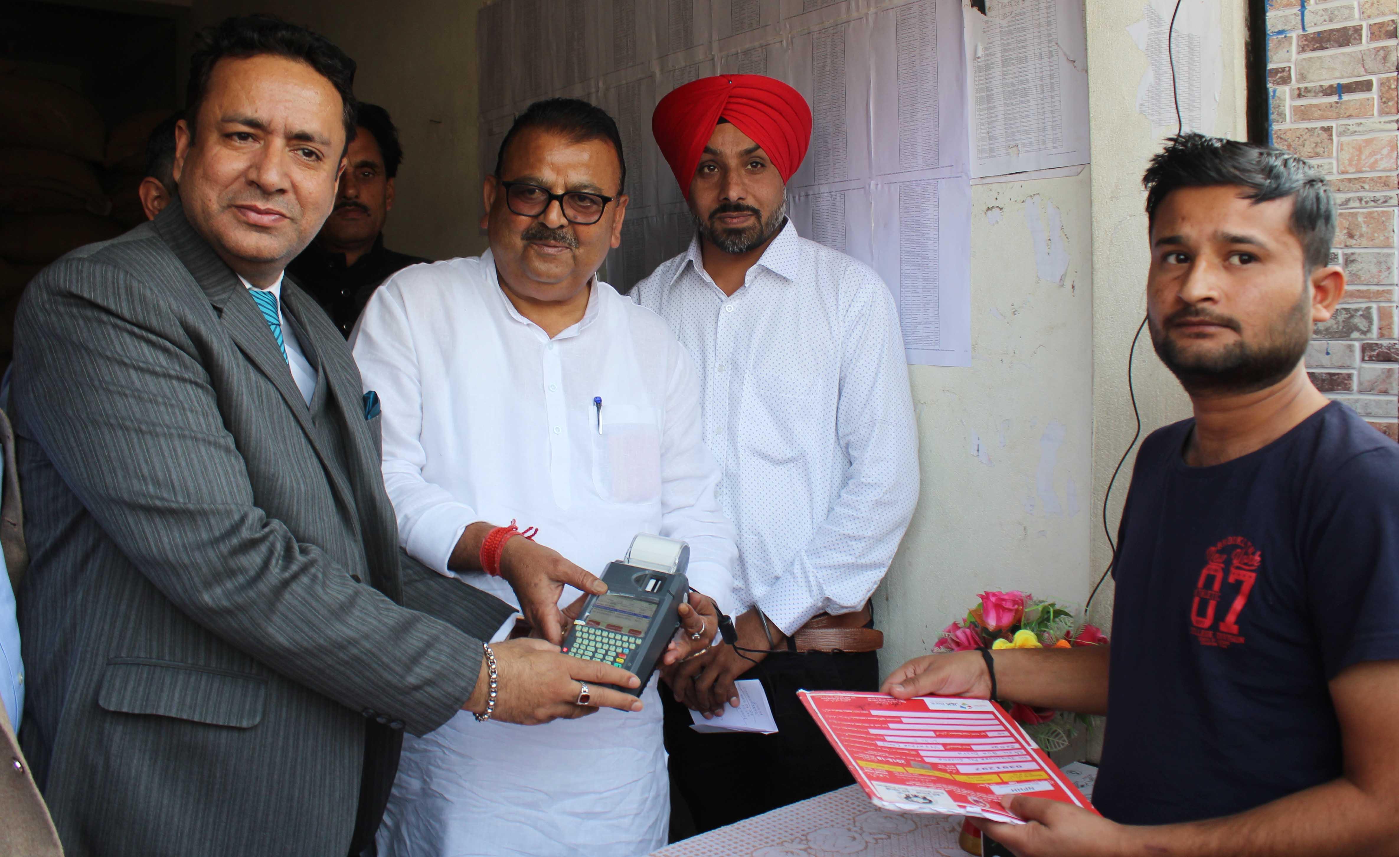 Minister for installing PoS machines in every ration depot
