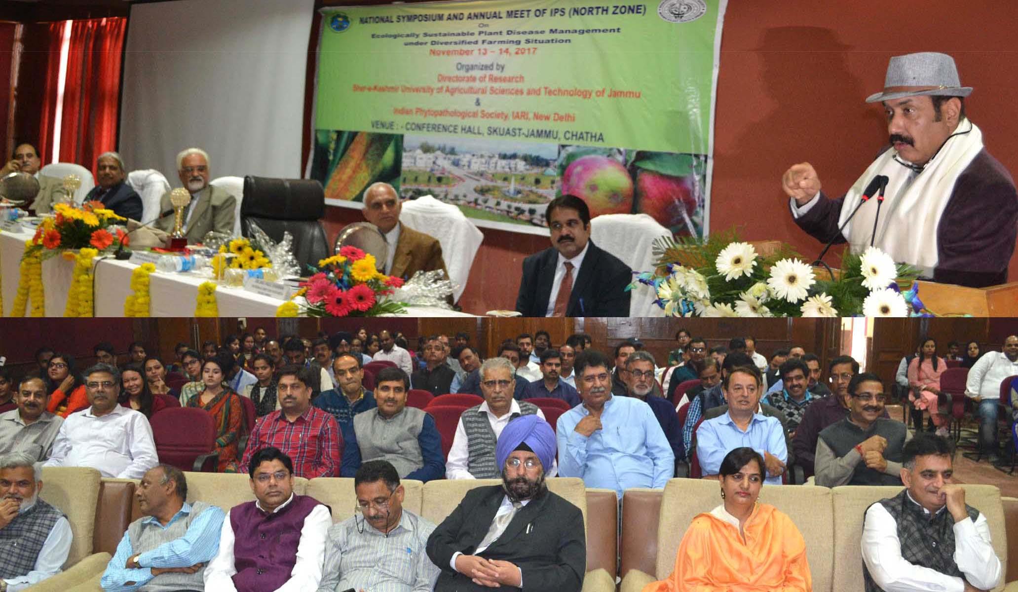 Bukhari emphasizes on innovation to make Horticulture viable, lucrative venture