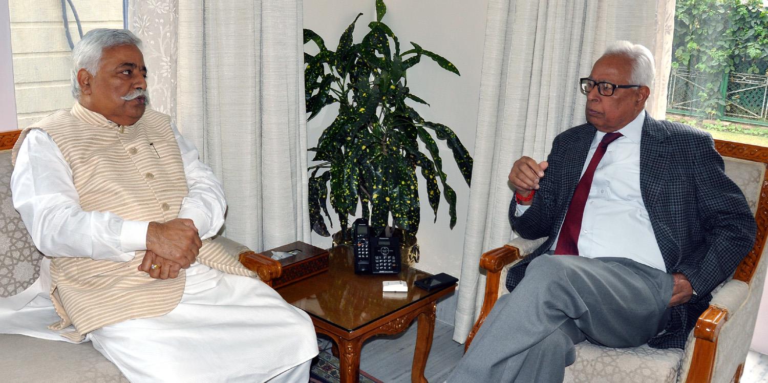 Ajay Sadhotra meets Governor