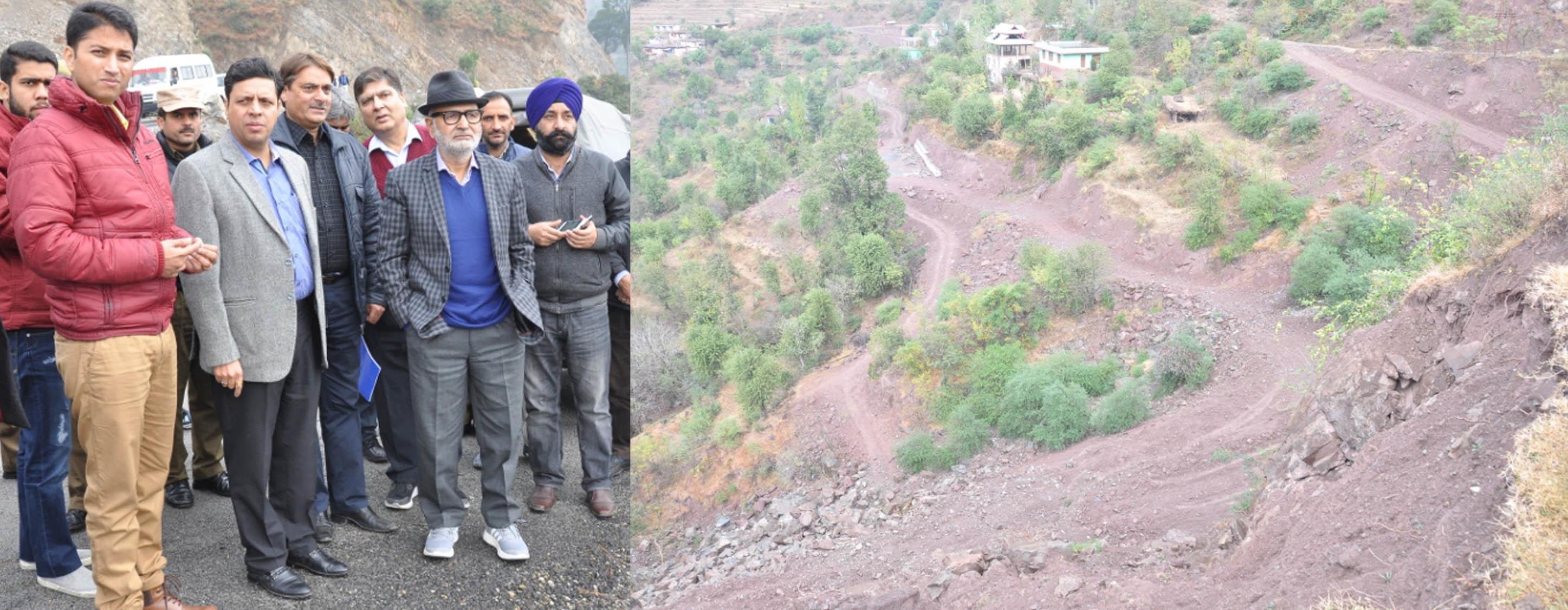 Naeem Akhtar for expediting work on Reasi-Mahore road