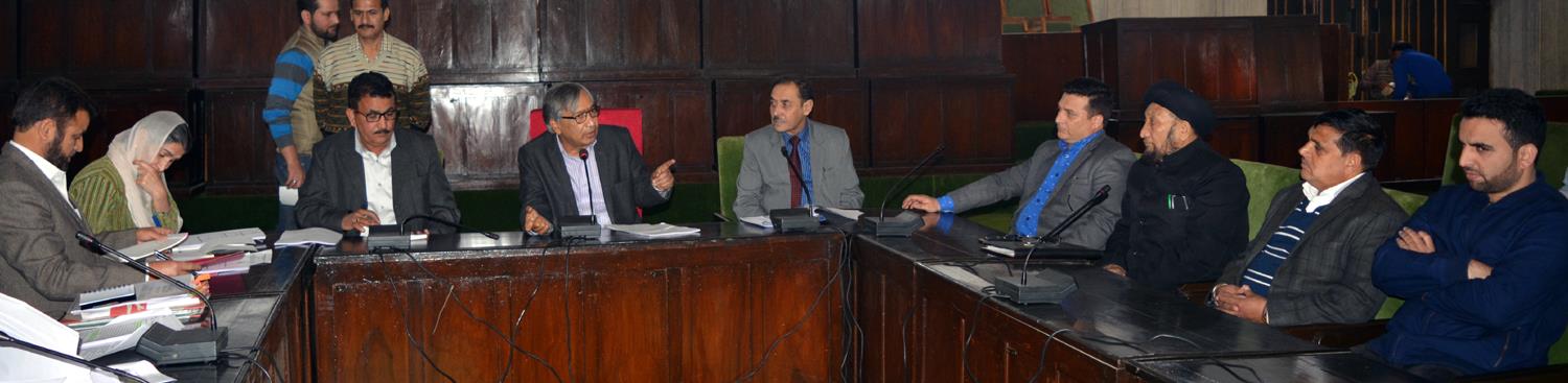 Tarigami chairs Petition Committee meeting
