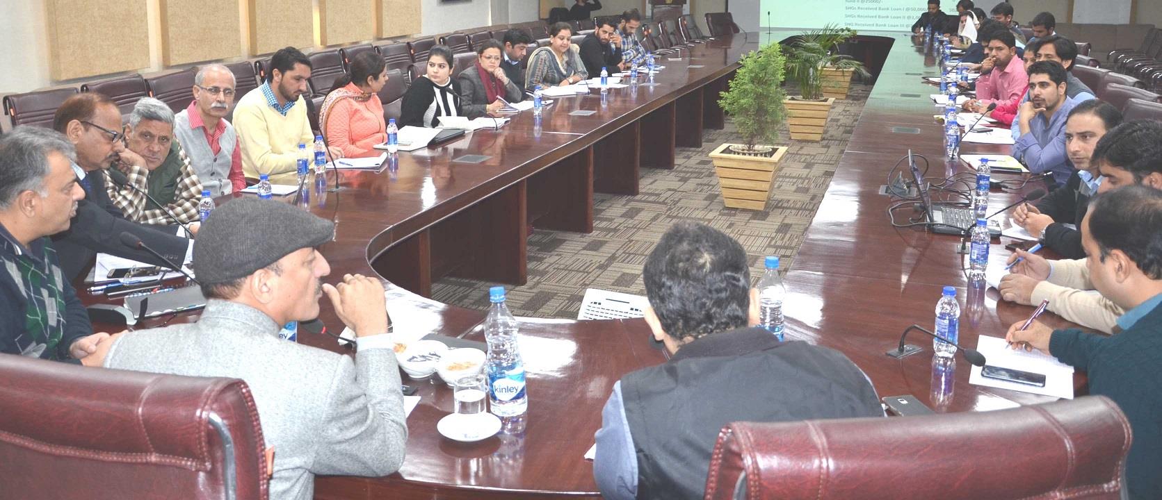 Abdul Haq interacts with newly appointed BPMs under SRLM
