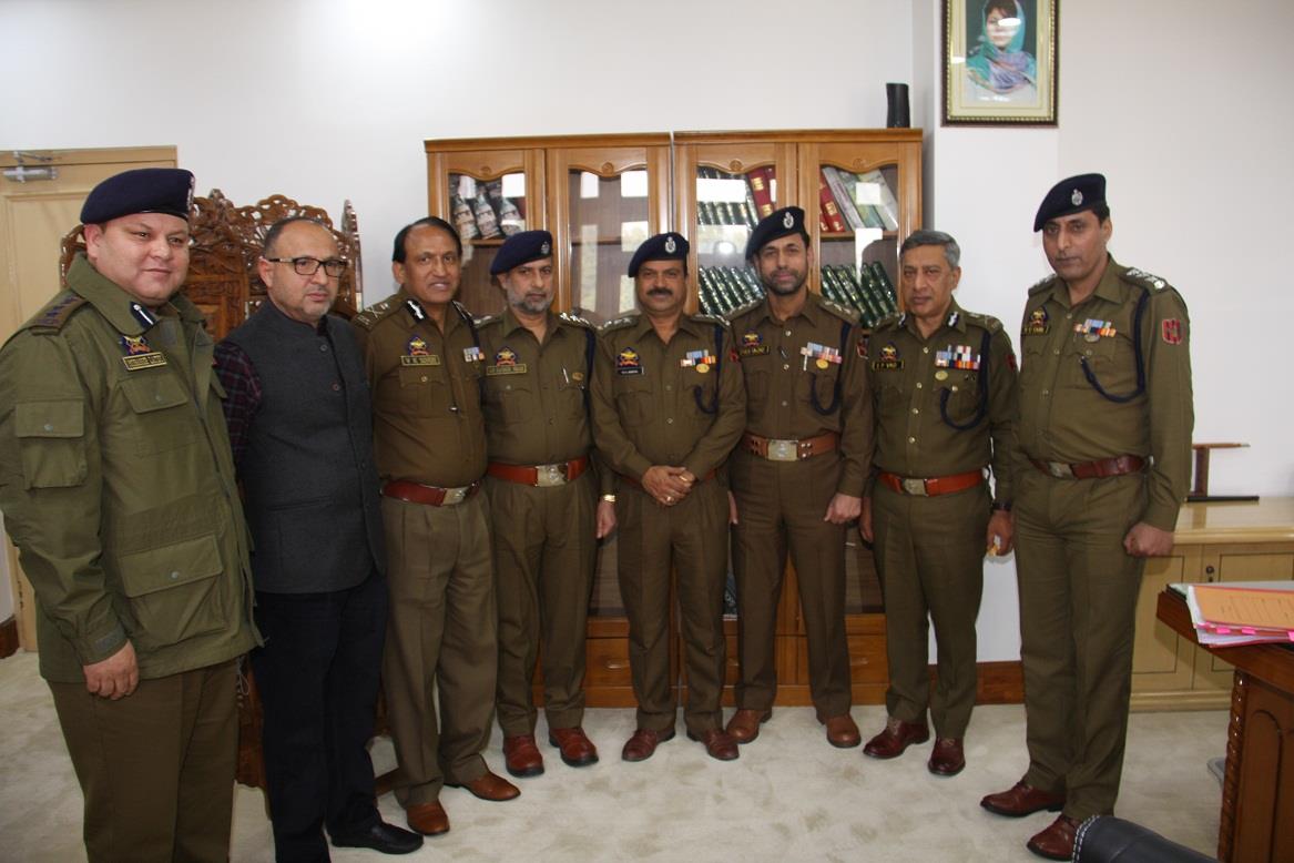 Piping ceremony in PHQ