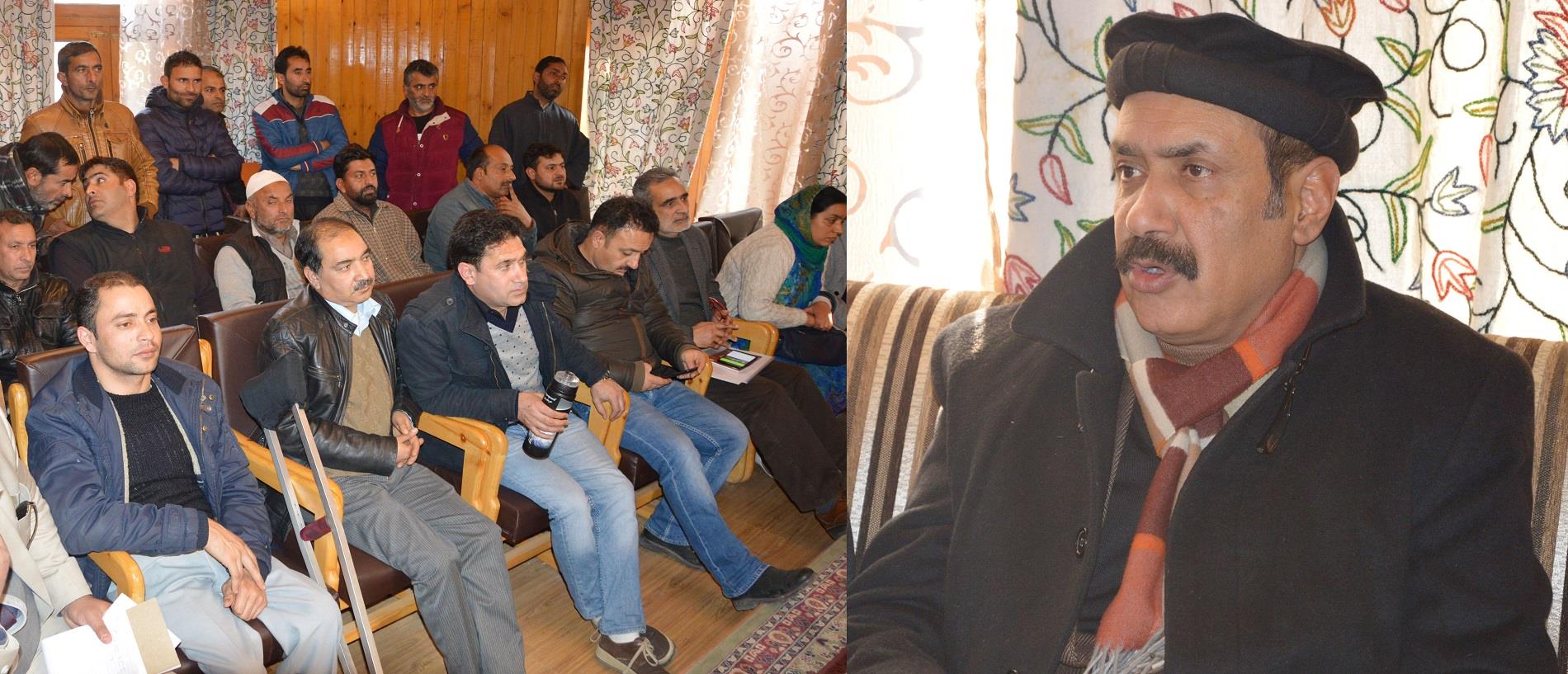 Basharat Bukhari reviews winter preparedness of Sangrama