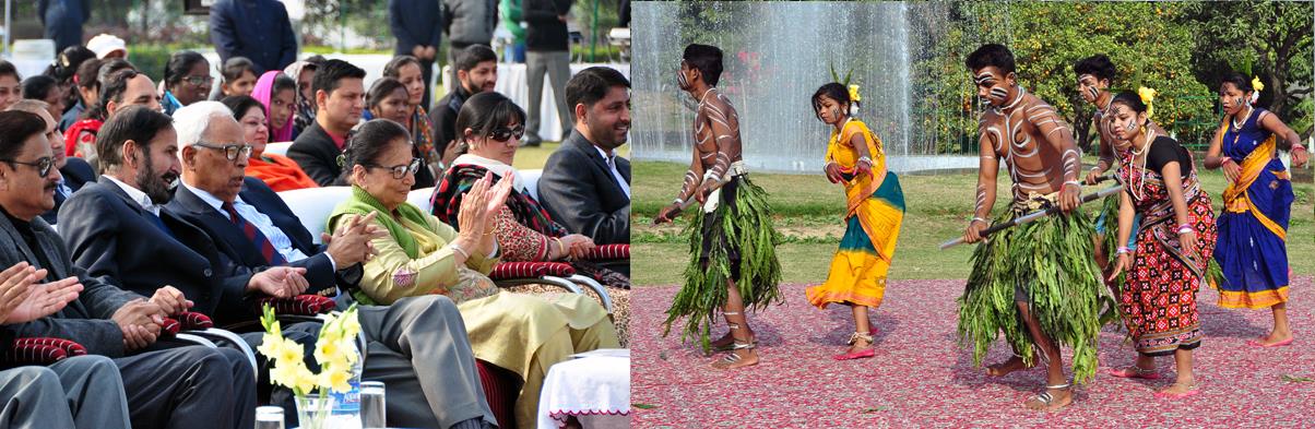 Governor, First Lady attend 10th Tribal Youth Exchange Programme at Raj Bhavan