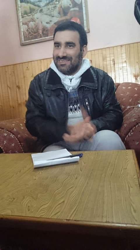 Qaiser Jamsheed leads anti-Govt protest in Kupwara