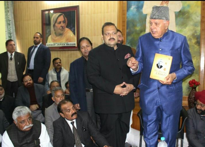 Farooq urges NC cadre to gear up for Panchayat elections