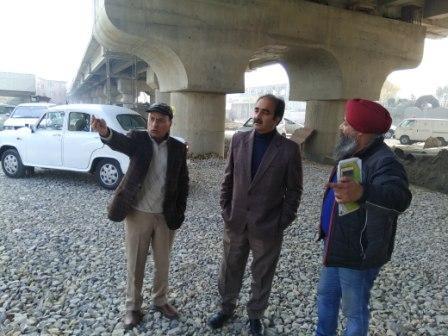 JK ERA making all out efforts to complete 1st phase of Jehangir chowk–Rambagh flyover by targeted date