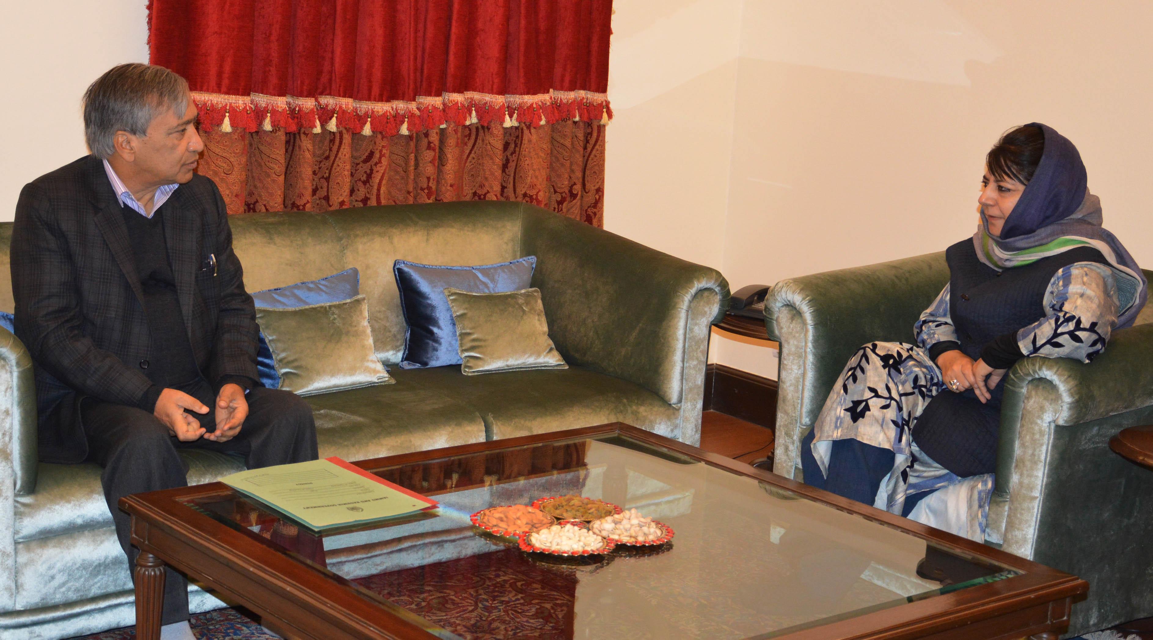 M Y Tarigami calls on CM