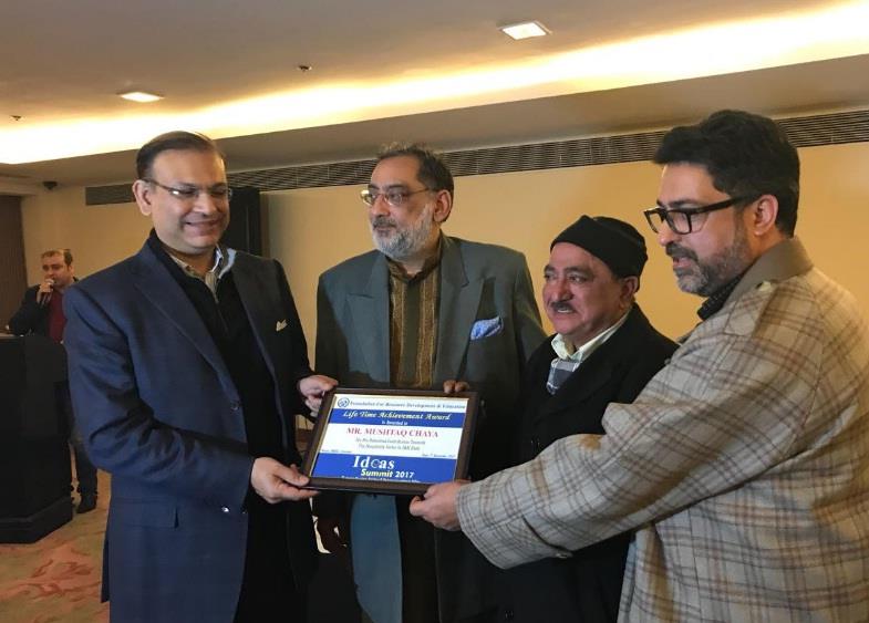 Khalid Jehangir thanks Jayant Sinha for announcing 3 new airports to J&K