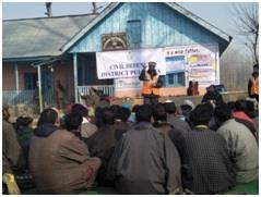 Community Mock Drill based on disaster preparedness held at Reshipora
