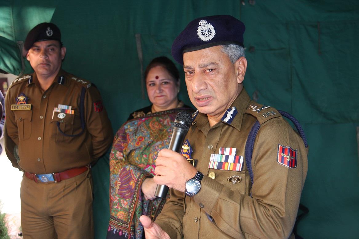 DGP visits Drug-de-addiction centre Jammu