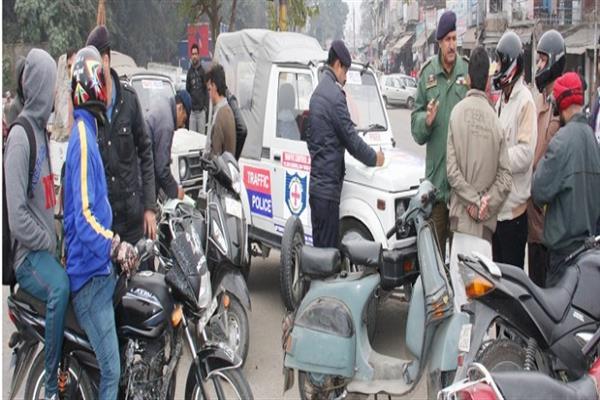 Traffic Police’s Special Drive