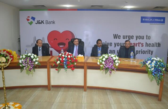 JK Bank organizes Preventive Health Check Up Camp for employees at Jammu