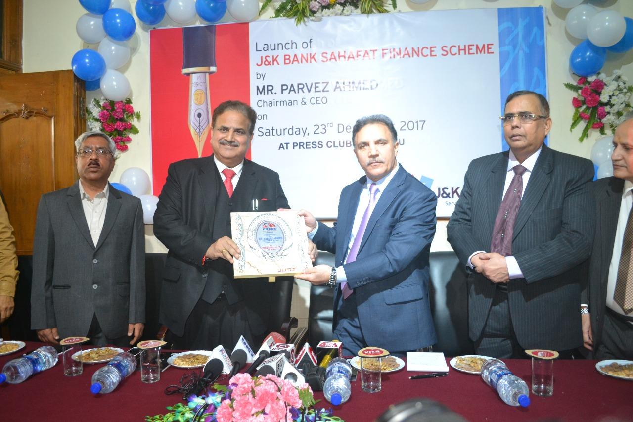 Sahafat Finance Scheme rolled out