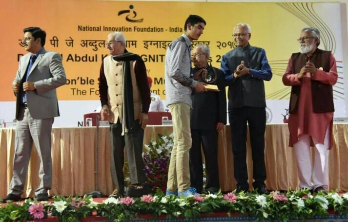 Valley student receives Dr. A P J Abdul Kalam IGNITE 2017 Award