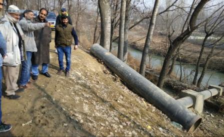 ERA completes 85% of Doodhganga-Kralpora water pipeline