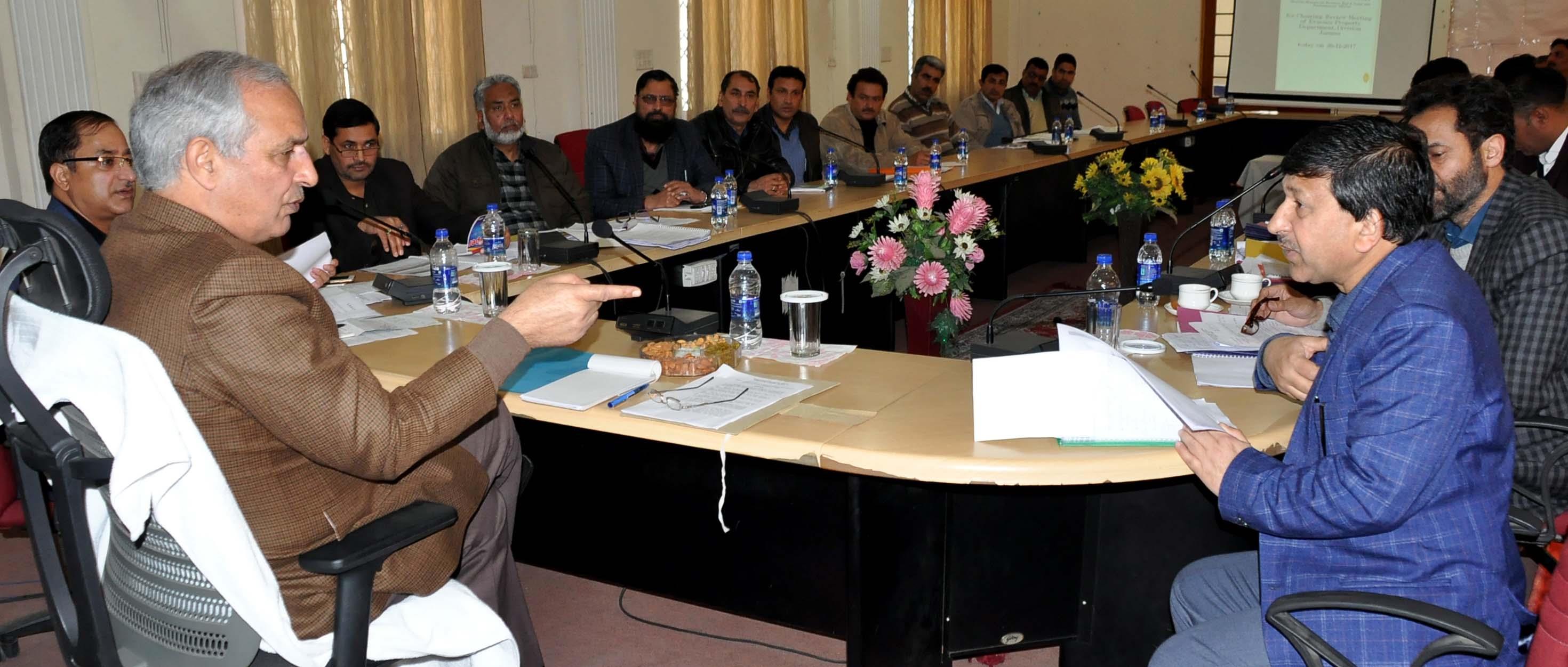 Veeri emphasizes protection of custodian land, mapping of assets