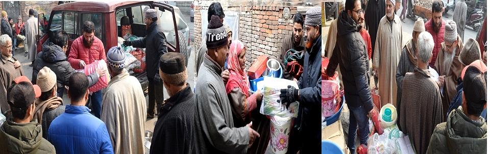 Darul-Khair distributes relief among fire victims