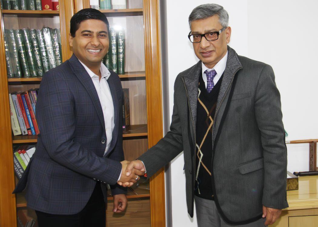 DGP appreciate Gaurav Gupta for dedicating 45. O9 run to JK police, Army, CAPFS martyrs