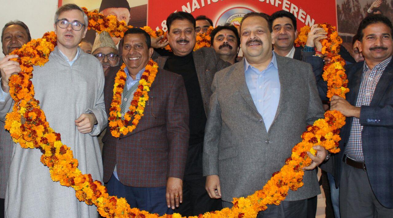 Former Cong minister Prem Sagar Aziz joins NC