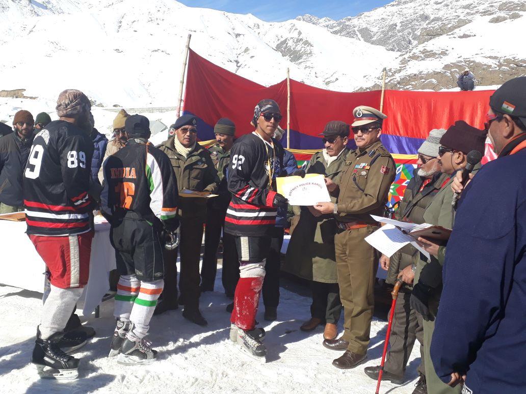 Kargil Ice Hockey tourney concludes