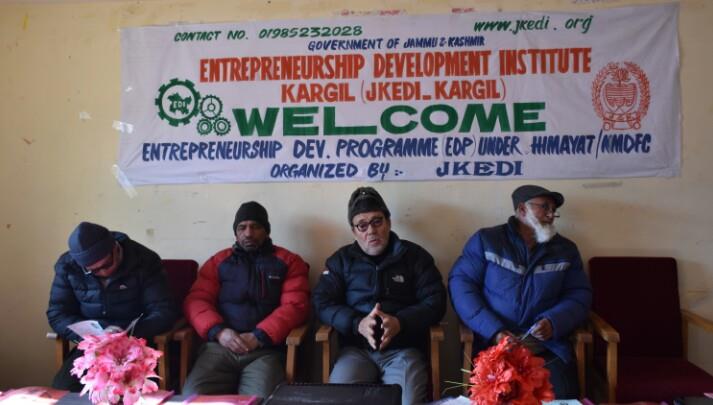 JKEDI trained 43 aspiring, budding entrepreneurs at Kargil, Ladakh