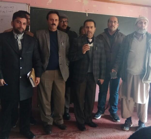 Dir Edu tours Uri, interacts with students, teachers, parents